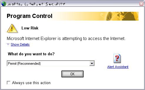 An actual Norton Antivirus Error