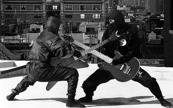 Ninjas on a roof and uhh... Ninjas on a roof and uhh...