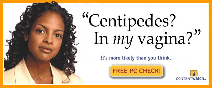 centipedes ? in my vagina ?!