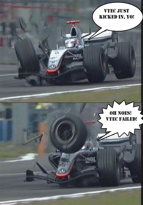 Kimi's VTEC failed Kimi's VTEC failed