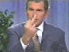 Bush gives the finger