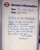 London Tube Service Information